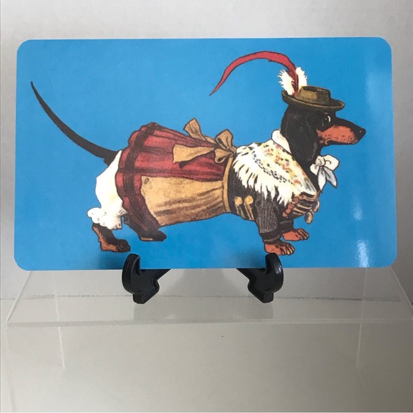 Set of 2 Vintage German Dachshund Dog Signs - RARE & UNIQUE - Picture 4 of 16